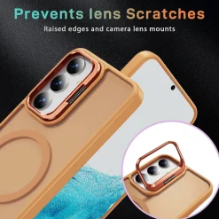 Samsung Galaxy S24 Plus - Farbige MagSafe Hülle mit Ring