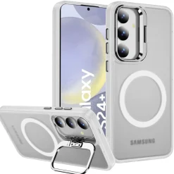Samsung Galaxy S24 Plus - Farbige MagSafe Hülle mit Ring