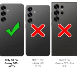 Samsung Galaxy S25 Plus - Farbige MagSafe Hülle mit Kameraschutz