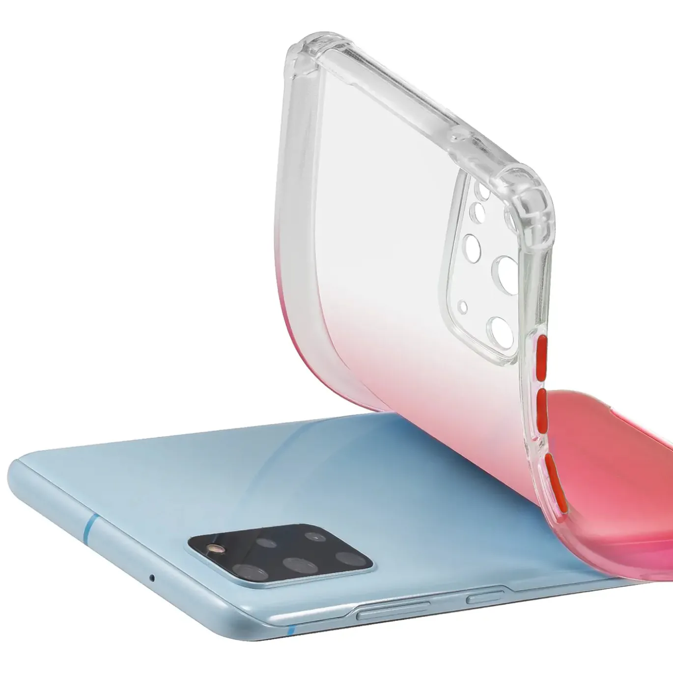 Samsung Galaxy S20 Plus - Farbverlauf Hülle ultra dünn