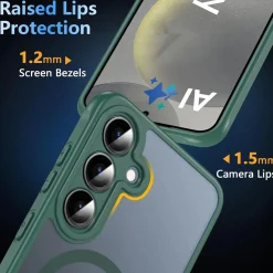 Samsung Galaxy S24 Plus - Farbige MagSafe Hülle mit Kameraschutz