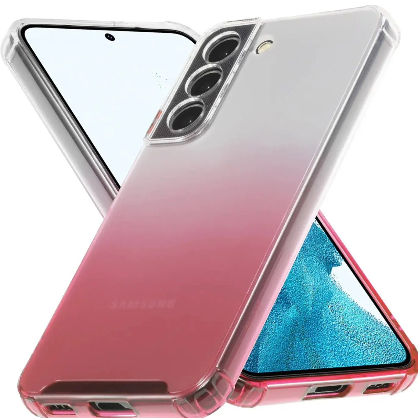 Samsung Galaxy S21 Plus - Farbverlauf Hülle ultra dünn