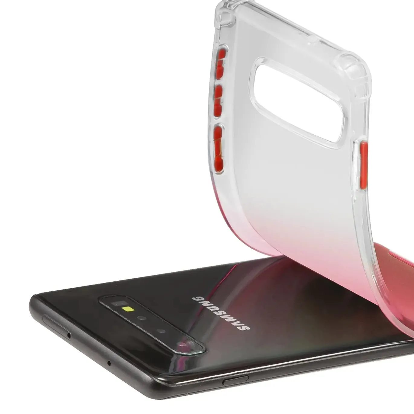 Samsung Galaxy S10 Plus - Farbverlauf Hülle ultra dünn