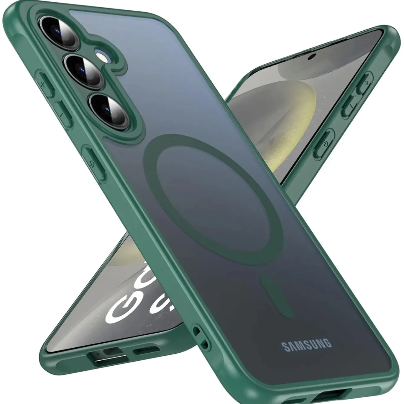 Samsung Galaxy S24 Plus - Farbige MagSafe Hülle mit Kameraschutz