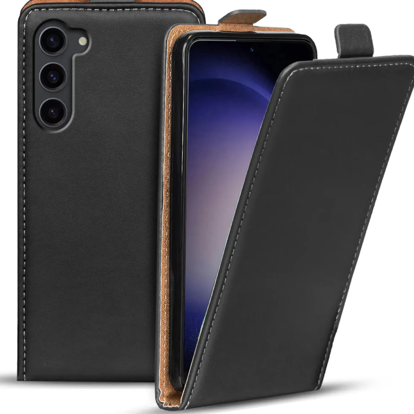 Samsung Galaxy S23 Plus - Flip Hülle, horizontal klappbar