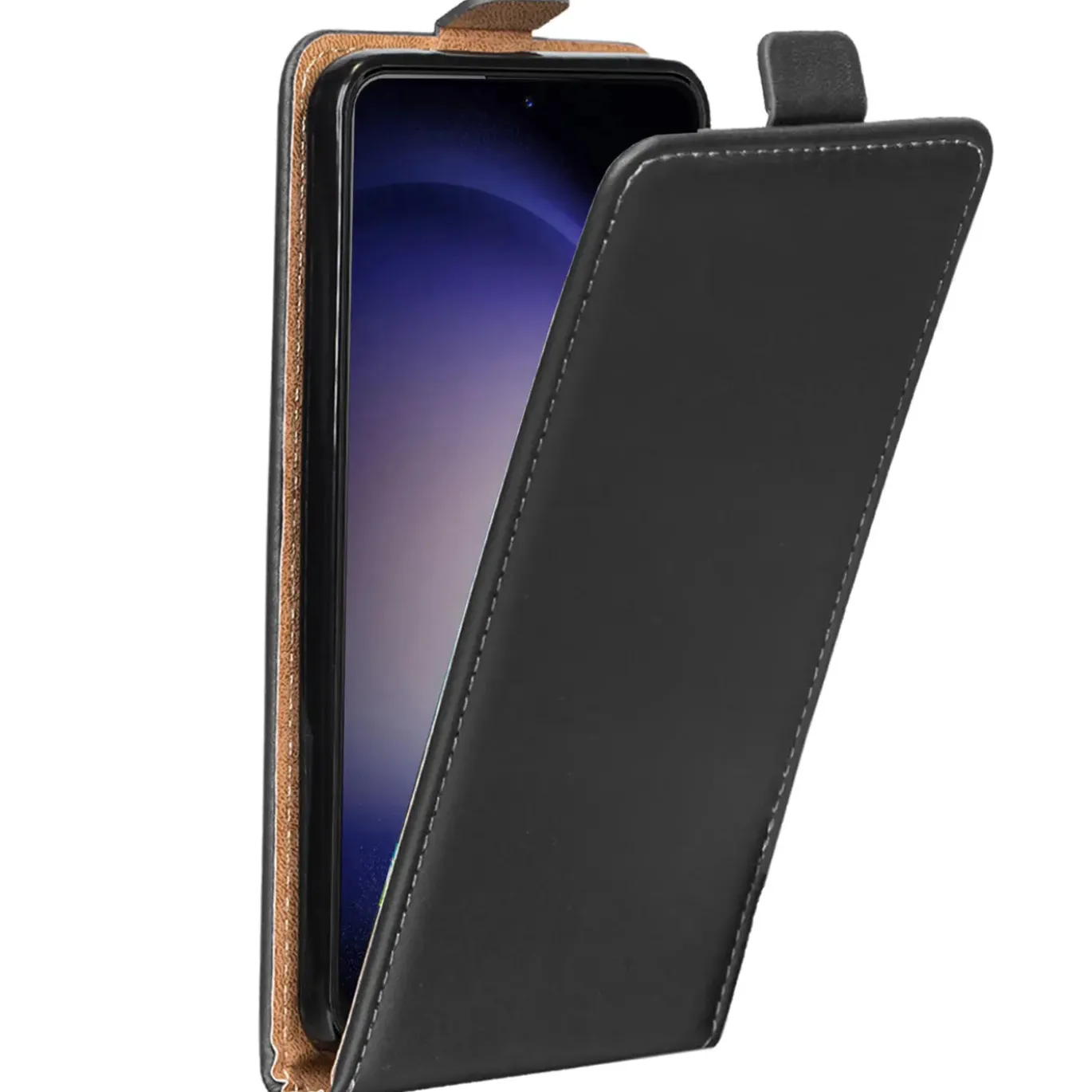 Samsung Galaxy S23 Plus - Flip Hülle, horizontal klappbar