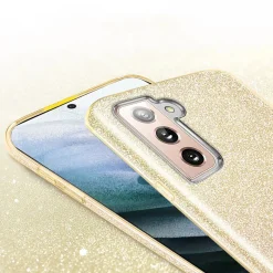 Samsung Galaxy S21 Plus - Glitzer TPU Hülle