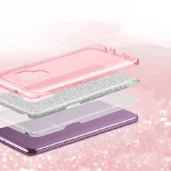 Samsung Galaxy S22 Plus - Glitzer TPU Hülle
