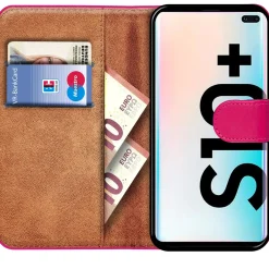 Samsung Galaxy S10 Plus - Klapphülle mit Kartenfächern