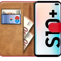 Samsung Galaxy S10 Plus - Klapphülle mit Kartenfächern
