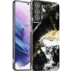 Samsung Galaxy S21 Plus - Marmor & Sand Design Hülle