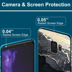 Samsung Galaxy S9 Plus - Marmor & Sand Design Hülle