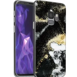Samsung Galaxy S9 Plus - Marmor & Sand Design Hülle