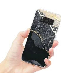 Samsung Galaxy S8 Plus - Marmor & Sand Design Hülle