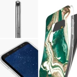 Samsung Galaxy S8 Plus - Marmor & Sand Design Hülle