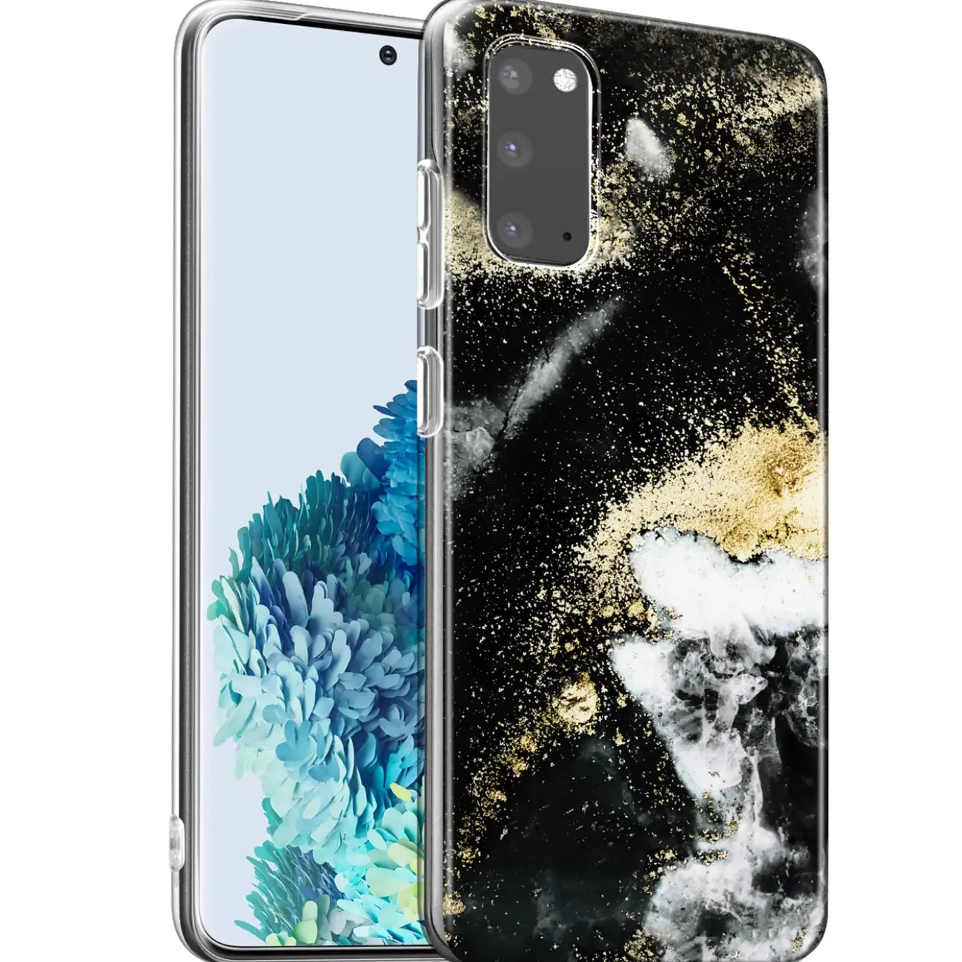 Samsung Galaxy S20 Plus - Marmor & Sand Design Hülle