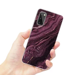 Samsung Galaxy S20 Plus - Marmor & Sand Design Hülle
