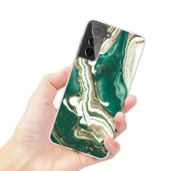 Samsung Galaxy S22 Plus - Marmor & Sand Design Hülle