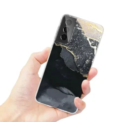 Samsung Galaxy S22 Plus - Marmor & Sand Design Hülle
