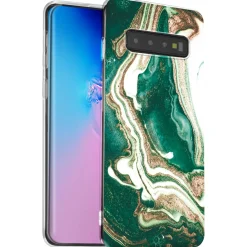 Samsung Galaxy S10 Plus - Marmor & Sand Design Hülle