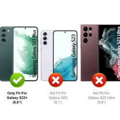 Samsung Galaxy S23 Plus - Outdoor Hülle 2-teiliges Schutzcase