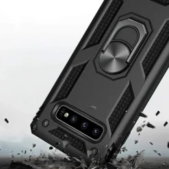Samsung Galaxy S10 Plus - Outdoor Hardcase mit Ringhalter