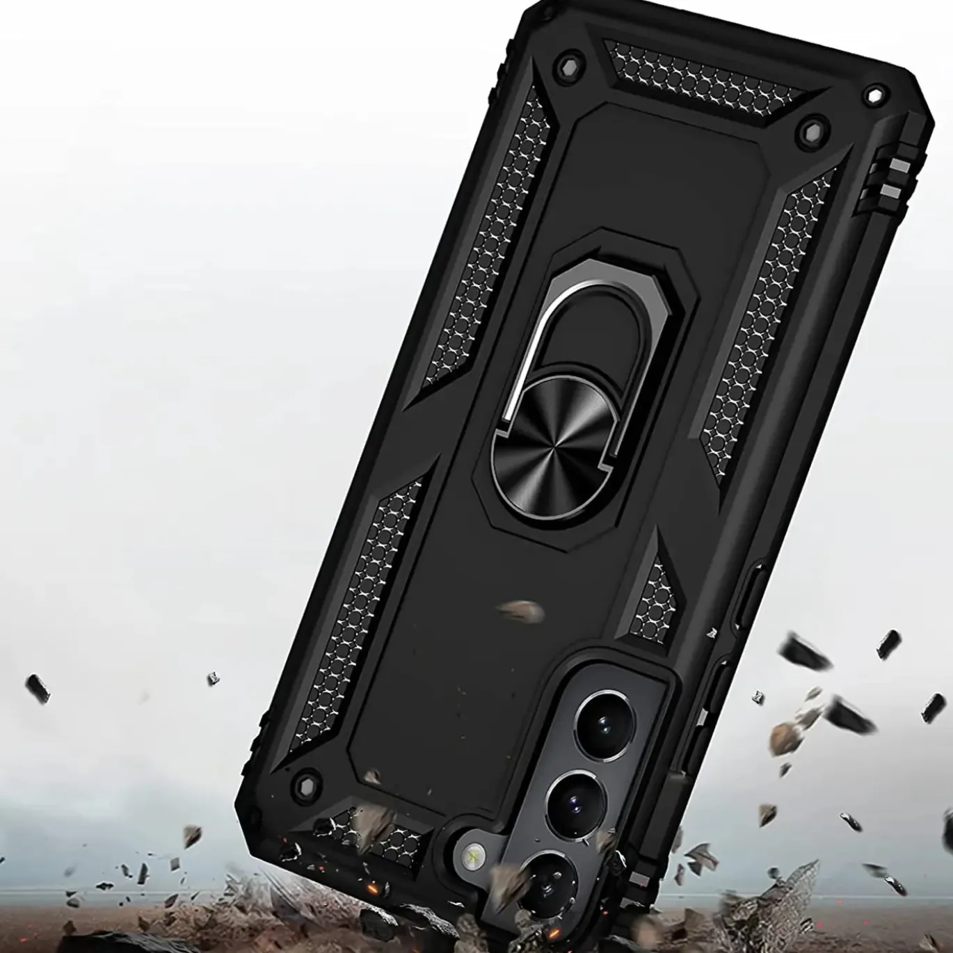 Samsung Galaxy S22 Plus - Outdoor Hardcase mit Ringhalter