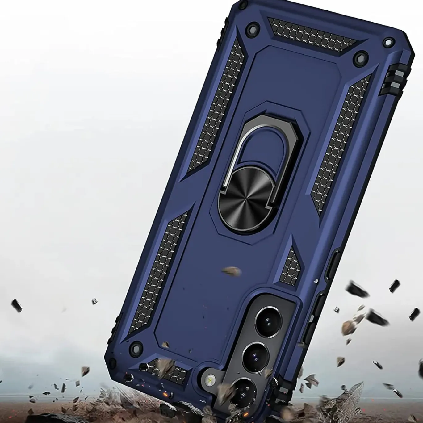 Samsung Galaxy S22 Plus - Outdoor Hardcase mit Ringhalter