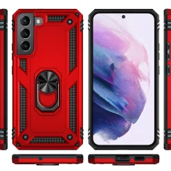 Samsung Galaxy S22 Plus - Outdoor Hardcase mit Ringhalter