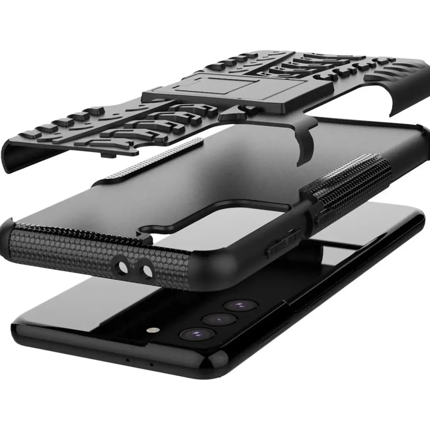 Samsung Galaxy S22 Plus - Outdoor Hülle 2-teiliges Schutzcase