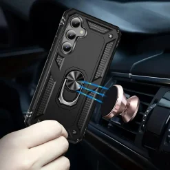 Samsung Galaxy S24 Plus - Outdoor Hardcase mit Ringhalter