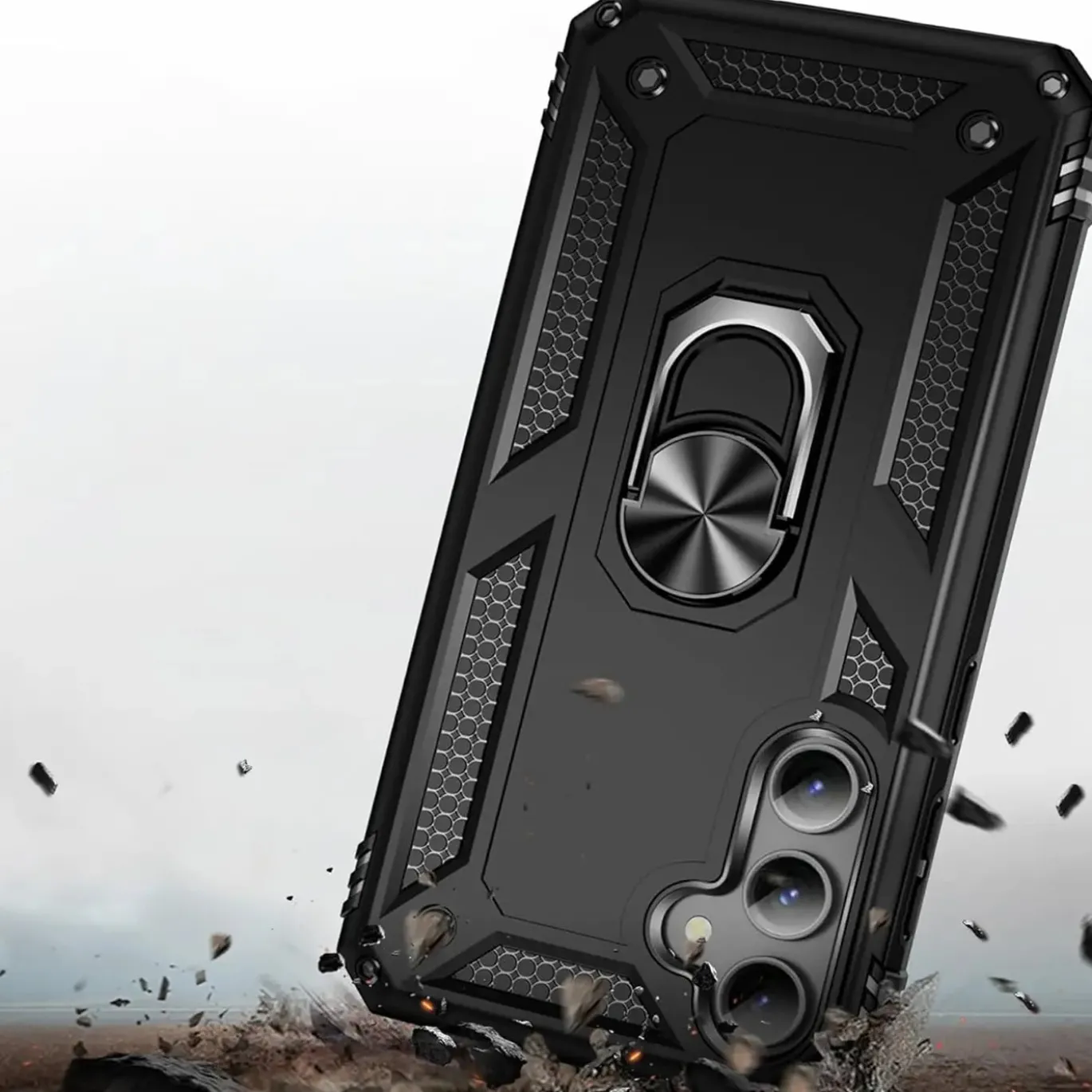 Samsung Galaxy S24 Plus - Outdoor Hardcase mit Ringhalter