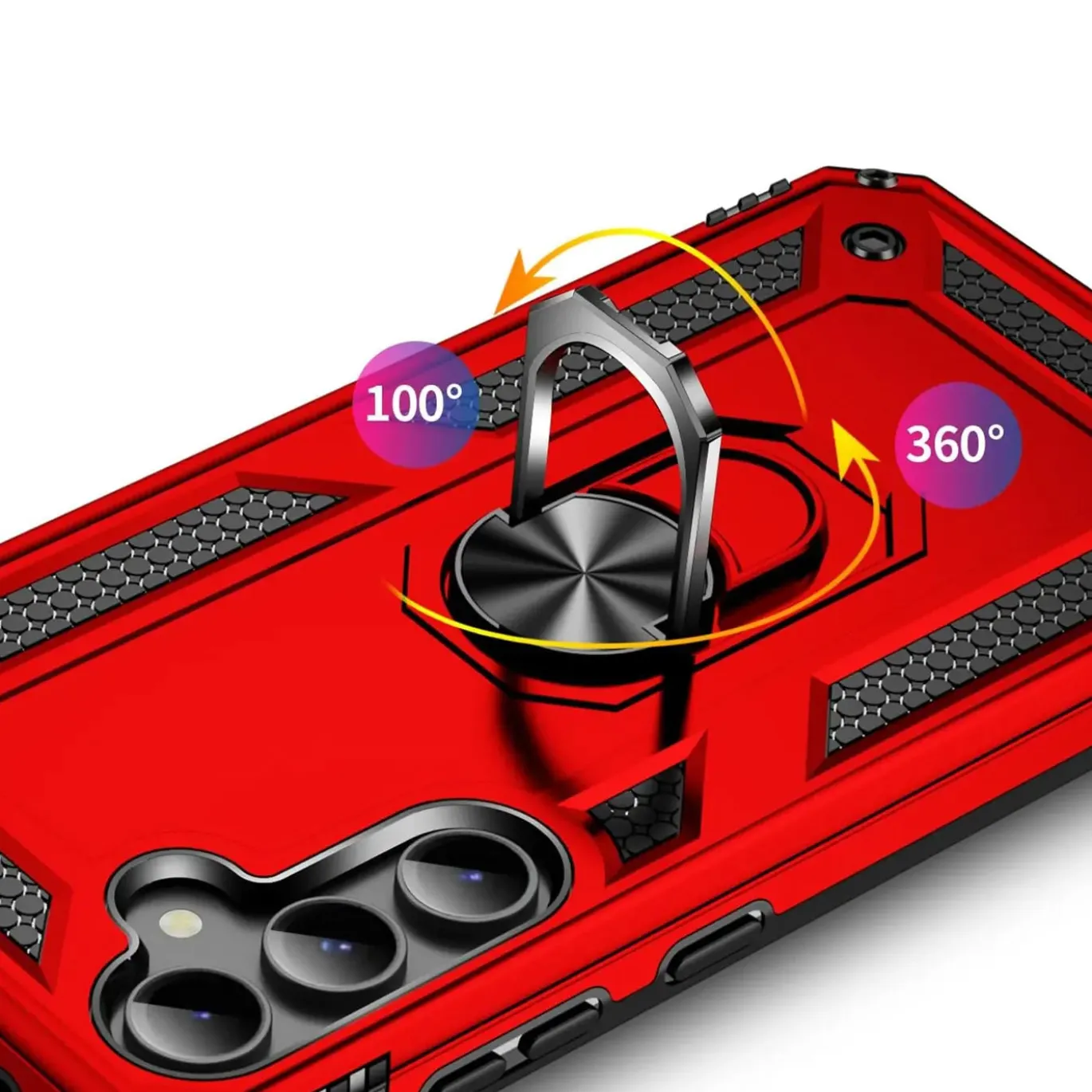Samsung Galaxy S24 Plus - Outdoor Hardcase mit Ringhalter