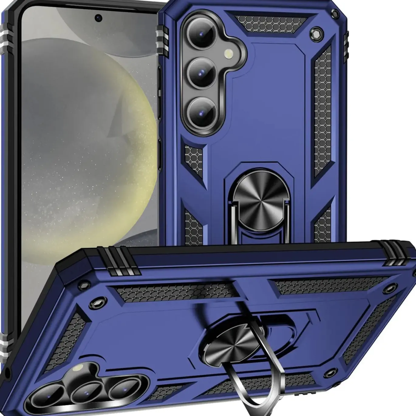 Samsung Galaxy S24 Plus - Outdoor Hardcase mit Ringhalter