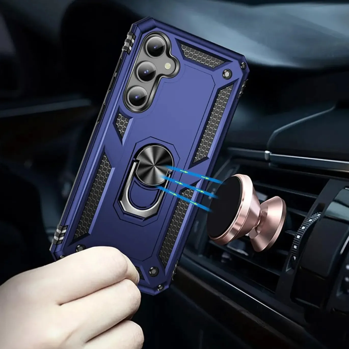 Samsung Galaxy S25 Plus - Outdoor Hardcase mit Ringhalter