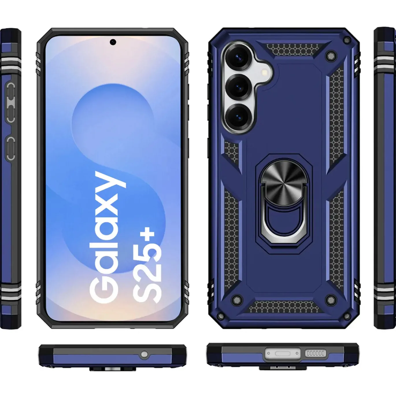Samsung Galaxy S25 Plus - Outdoor Hardcase mit Ringhalter