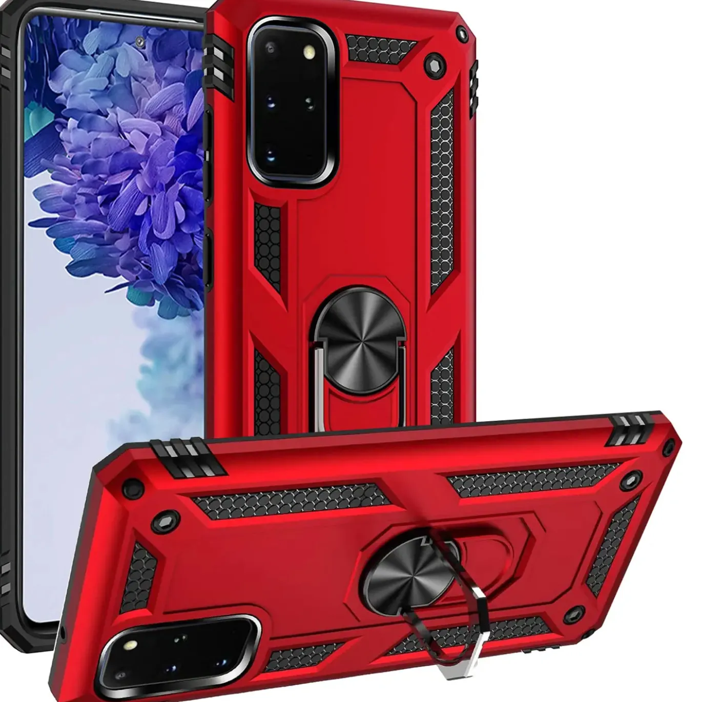 Samsung Galaxy S20 Plus - Outdoor Hardcase mit Ringhalter