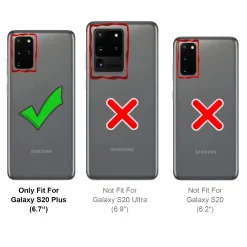 Samsung Galaxy S20 Plus - Outdoor Hardcase mit Ringhalter