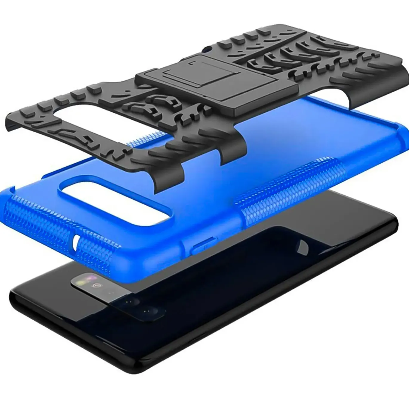 Samsung Galaxy S10 Plus - Outdoor Hülle 2-teiliges Schutzcase