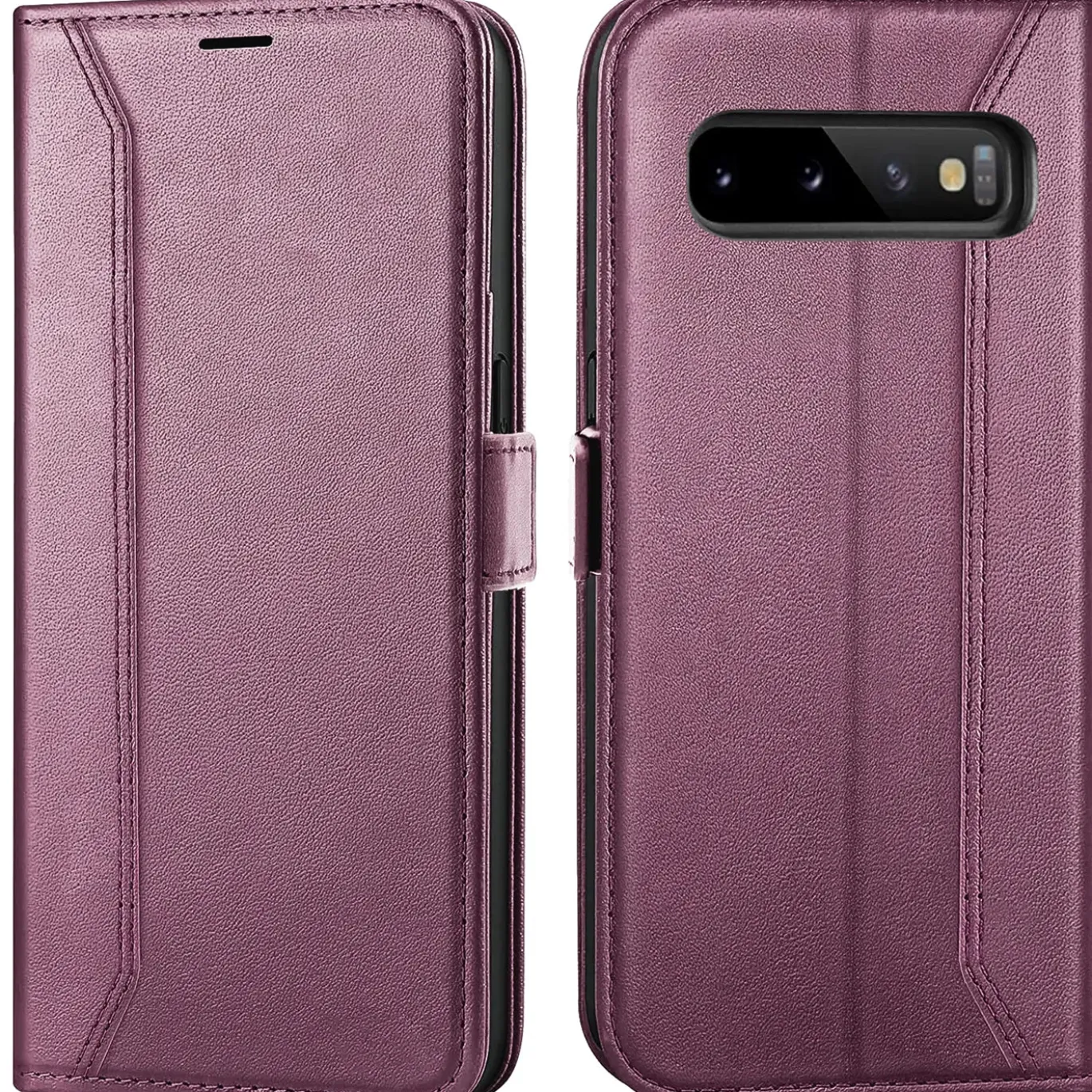 Samsung Galaxy S10 Plus - Robuste Klapphülle mit RFID Block