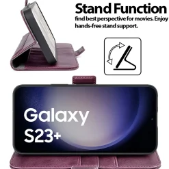 Samsung Galaxy S23 Plus - Robuste Klapphülle mit RFID Block