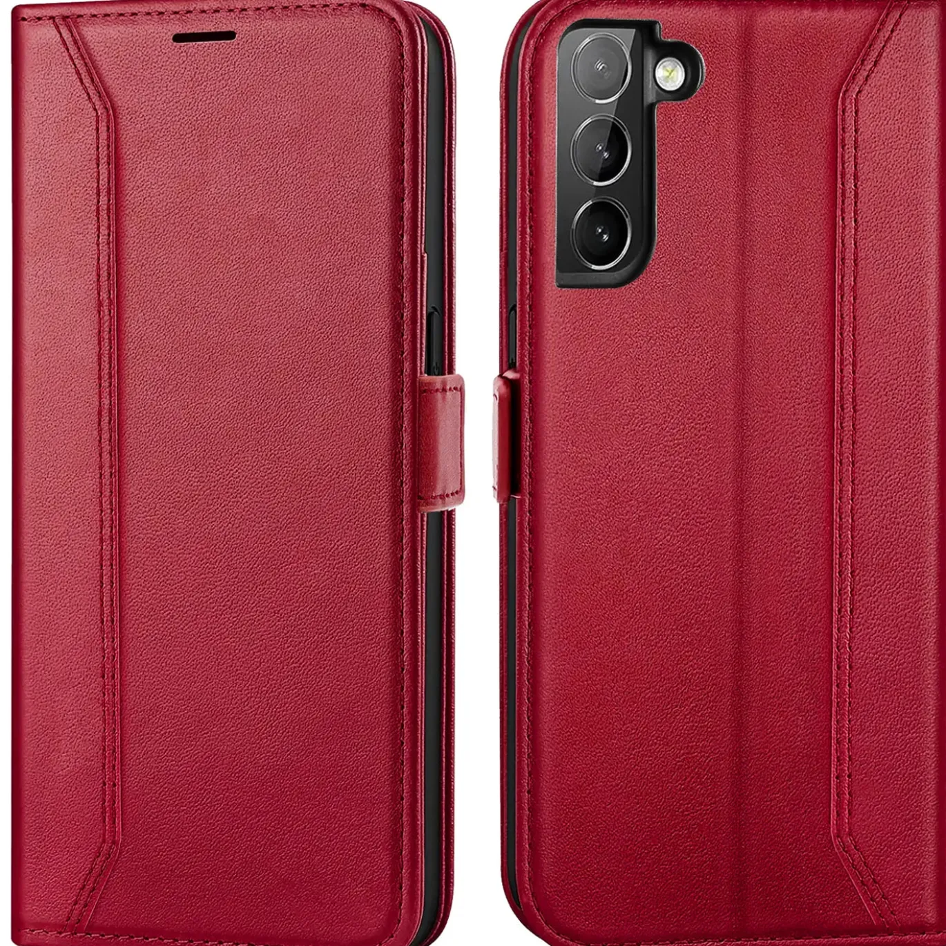 Samsung Galaxy S21 Plus - Robuste Klapphülle mit RFID Block