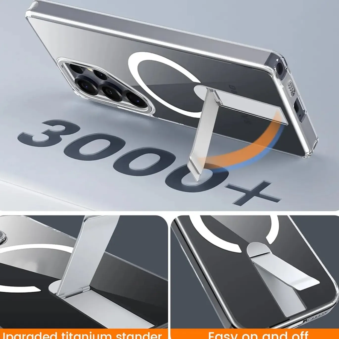 Samsung Galaxy S24 Plus / S25 Plus - MagSafe Case mit Aufstellfunktion