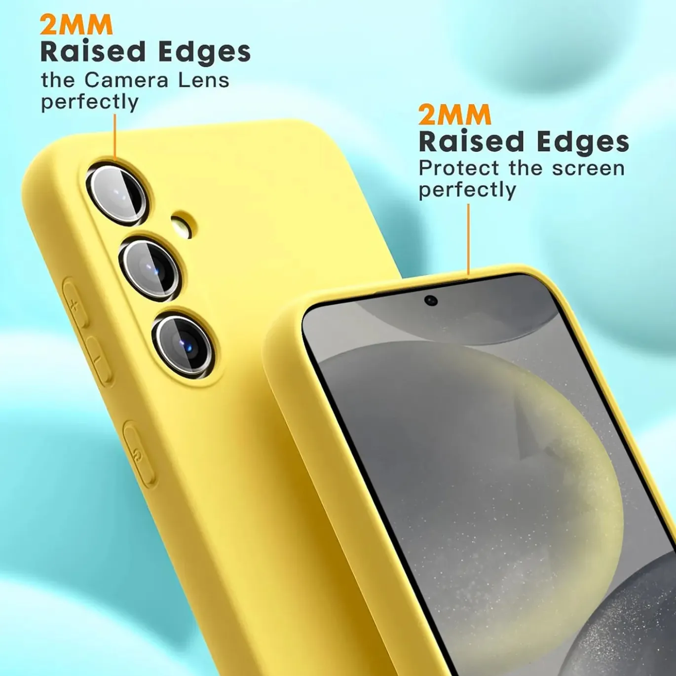 Samsung Galaxy S24 Plus - Silikon Case mit Mikrofaser-Innenseite