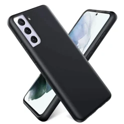 Samsung Galaxy S21 Plus - Silikon Case mit Mikrofaser-Innenseite