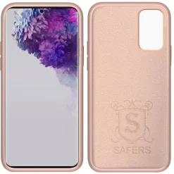 Samsung Galaxy S20 Plus - Silikon Case mit Mikrofaser-Innenseite