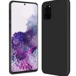 Samsung Galaxy S20 Plus - Silikon Case mit Mikrofaser-Innenseite