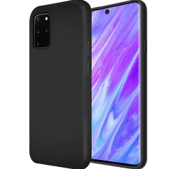 Samsung Galaxy S20 Plus - Silikon Case mit Mikrofaser-Innenseite