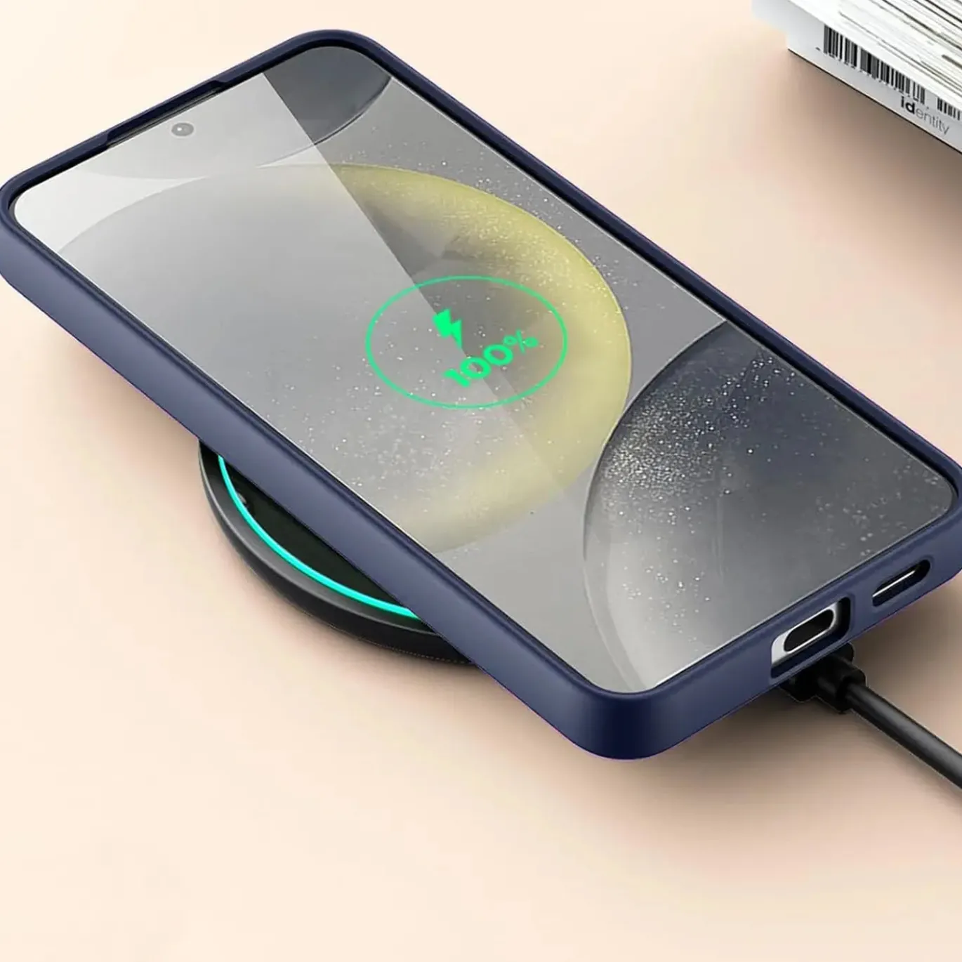 Samsung Galaxy S25 Plus - Silikonhülle mit Kartenfach & Kameraschutz