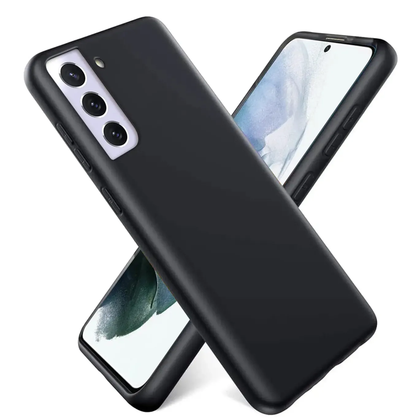 Samsung Galaxy S23 Plus - Silikon Case mit Mikrofaser-Innenseite